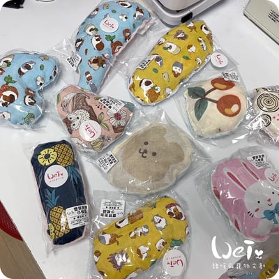 手作 - 環保枕，雙拼泡泡小枕頭3