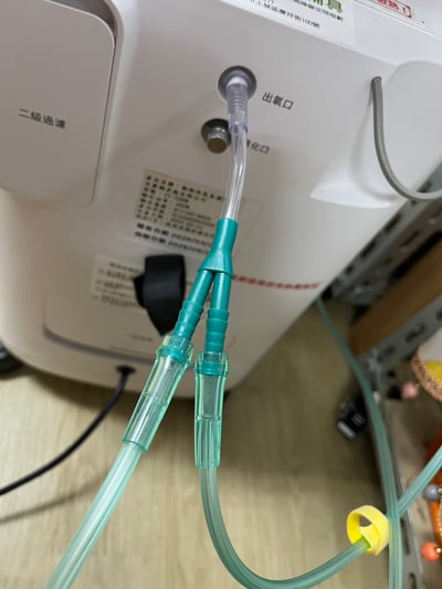 【氧氣機 / 氧氣鋼瓶配件】氧氣管/小動物接氧L彎管/面罩/氧氣箱/Y型三通軟管等21