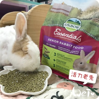 OXBOW活力老年兔維持肌力餐5