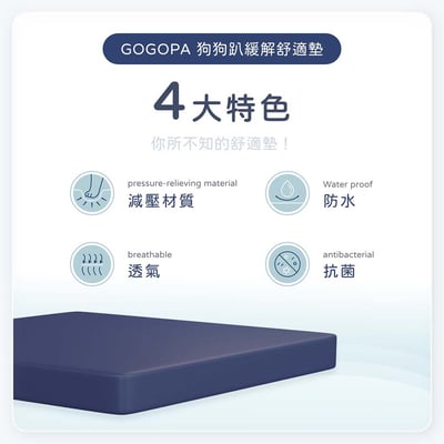 舒服樂 狗狗趴緩解舒適墊/寵物減壓墊 (高齡毛孩、癱瘓、關節行動不便)11