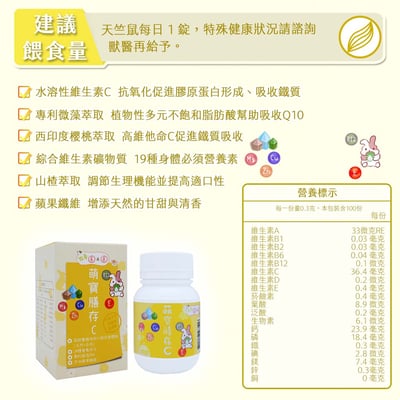 牧草圓又圓 萌寶膳存C4