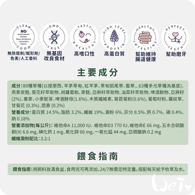 Bunny德國邦尼 夢想成兔無糖配方(大顆三柱顆粒)6