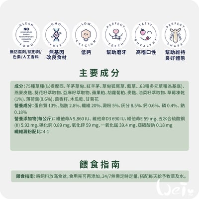 Bunny德國邦尼 夢想成兔無糖草莓＋薄荷配方(小顆三柱顆粒)6