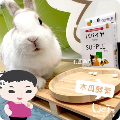 日本Sanko兔子木瓜酵素3