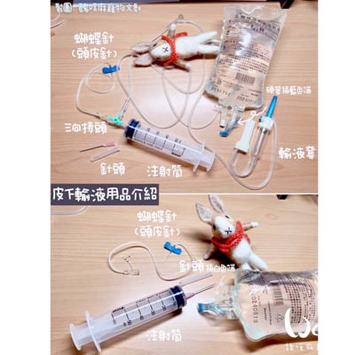 皮下輸液 常見用品耗材介紹2
