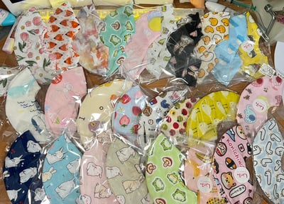 手作 - 寵物圍兜兜/紗布口水巾/軟頭套/老病照護灌食餵藥18