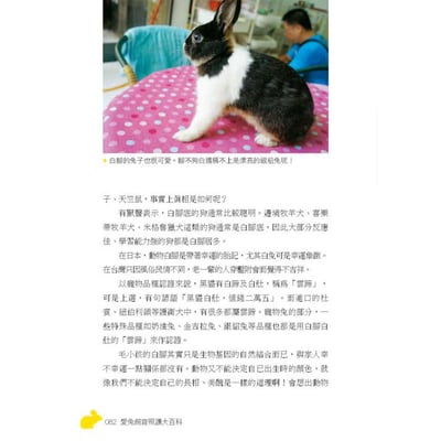 《書》愛兔飼育照護大百科 (愛兔協會出版)8