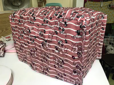 手作 - 外出籠套 防風罩 (透氣棉布款)7