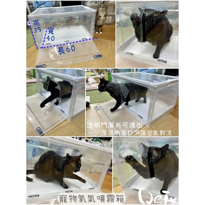 【新北板橋-租借】寵物用氧氣箱/吸氧箱/噴霧箱/霧化箱 (販售、租賃)3