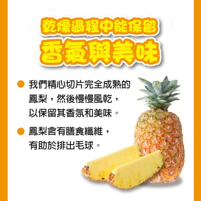 GEX 完熟香脆鳳梨凍乾4