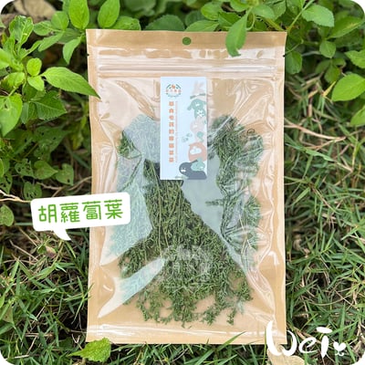 順月農園 胡蘿蔔葉(乾燥脆脆菜)3