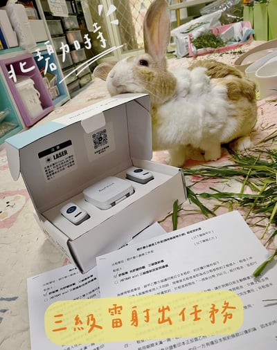 【新北板橋-租借】寵物用三級雷射儀  (舒服樂光舒緩穿戴 / iVETRAY mini三級雷射居家照護儀)   (老年毛孩)2
