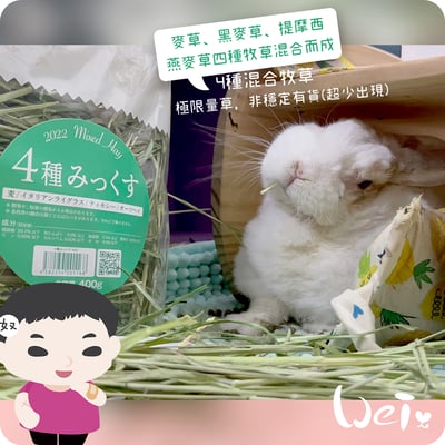 WOOLY高原的混合牧草(四種混合草)(本次貨櫃未到)20