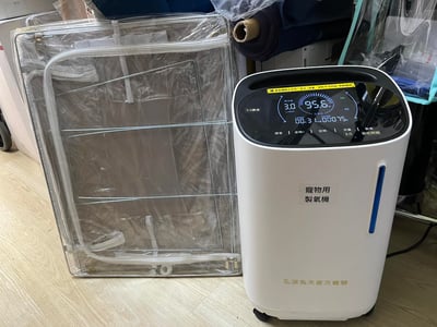 3L / 5L寵物醫療級製氧機/氧氣機（台灣專用版)有噴霧功能。台灣現貨/台灣保固8