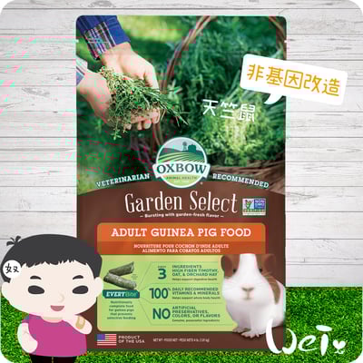 OXBOW田園非基改成天竺鼠飼料1