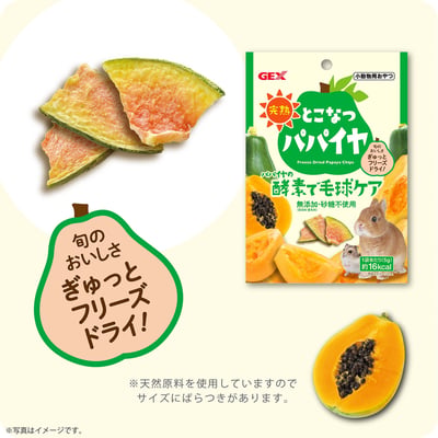GEX 完熟木瓜凍乾2