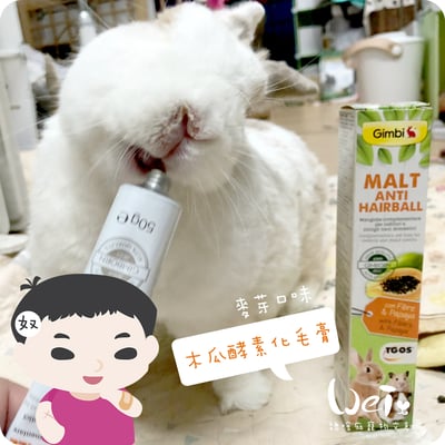 德國竣寶GIMBORN 兔用麥芽木瓜酵素化毛膏7