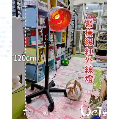 已出租【新北板橋-租借】寵物用醫療級紅外線燈－明宏牌MH-250 豪華型紅外線燈 直立式/台灣製造 (老年毛孩)1