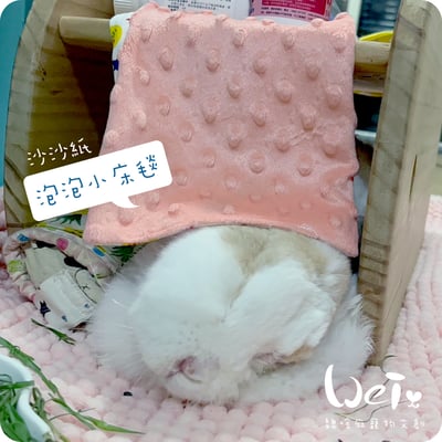 手作 - 泡泡小床毯 (沙沙響紙)11