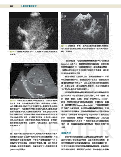 《書》小動物診斷超音波 第三版 (上冊+下冊)5