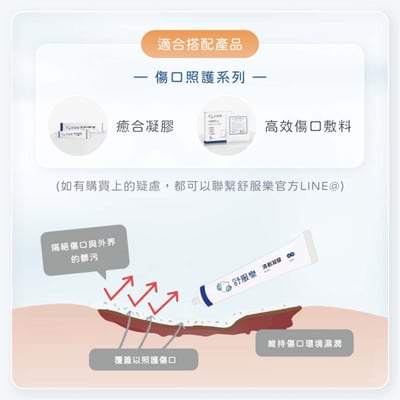 舒服樂 傷口照護系列 清創凝膠9