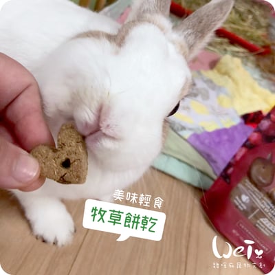 OXBOW 香蕉蘋果烘焙牧草餅5