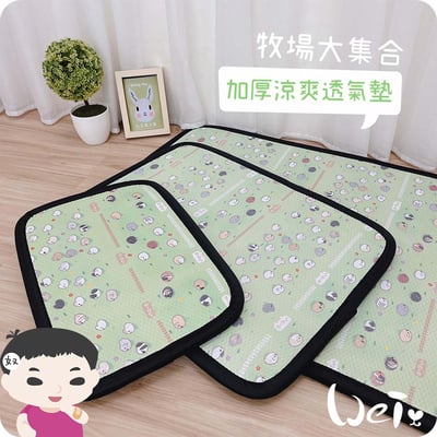 牧草圓又圓 加厚涼爽透氣墊1