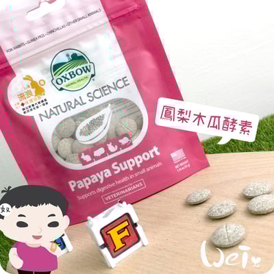 OXBOW天然鳳梨木瓜酵素丸1