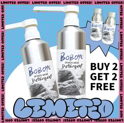 (限時活動.買2送2) BOBOYO博博猶 機能衣中性洗衣精800mlX2瓶(送)60mlX2瓶1