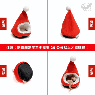 守宮聖誕帽躲避屋3