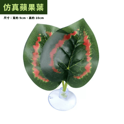 爬蟲樹棲仿真樹葉（單株）7