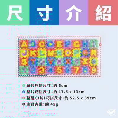 守宮迷你巧拼地墊5