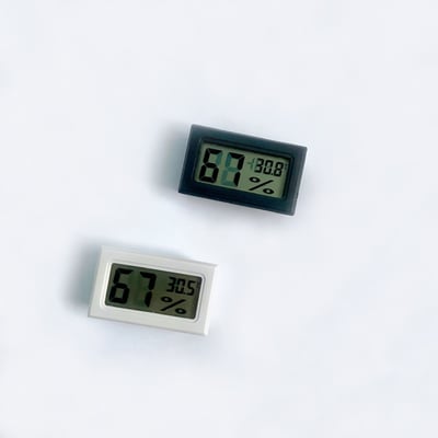方形溫濕度計｜內崁探頭