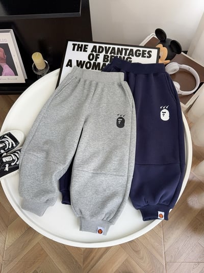 BAPE加絨長褲｜1