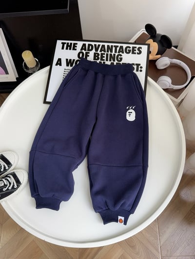 BAPE加絨長褲｜4