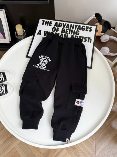 BAPE加絨長褲｜5