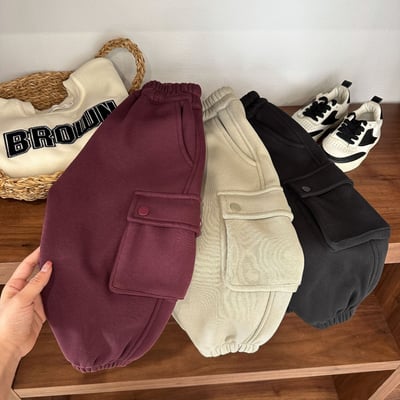 加厚長褲｜眼睛2