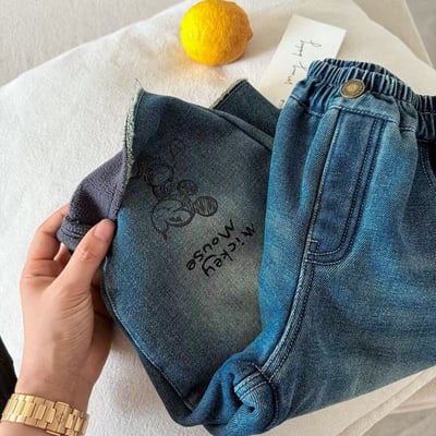 牛仔長褲｜眼睛4