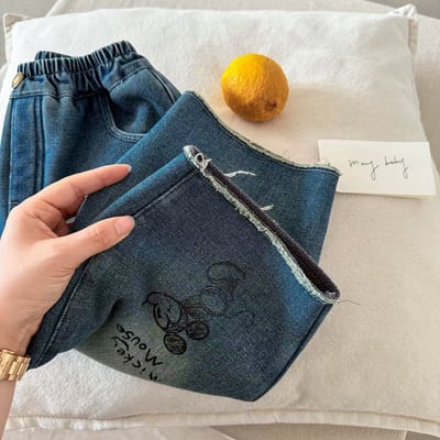 牛仔長褲｜眼睛3