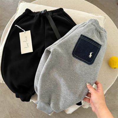 刺繡加厚長褲｜眼睛1