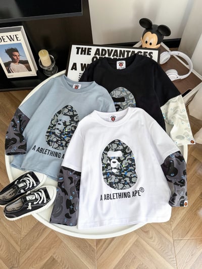 BAPE長袖｜夜光1