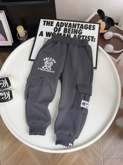 BAPE加絨長褲｜4