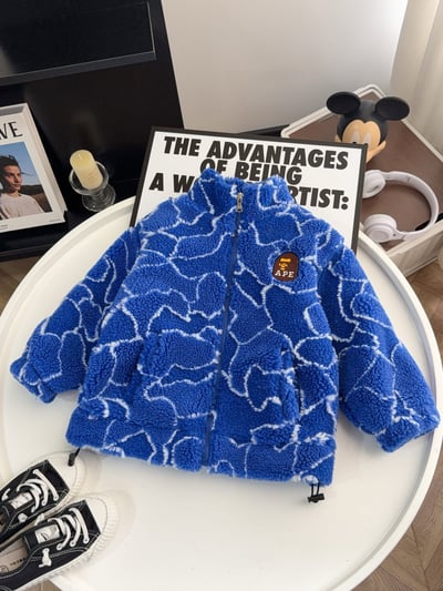 BAPE羊羔絨外套｜4