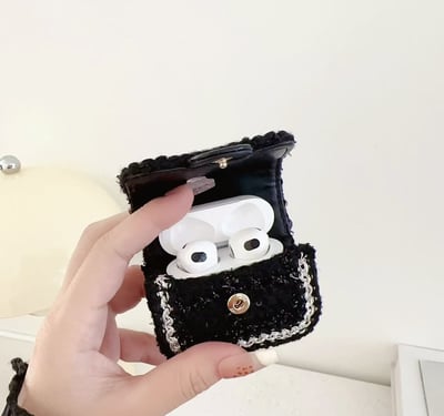 現貨+預購 -小香風山茶花耳機鏈包5