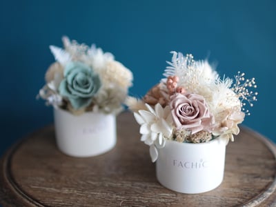 永生玫瑰小桌花 / 裸粉色 NT8902