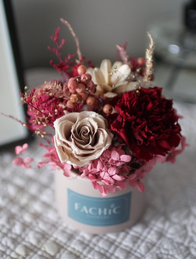 永生康乃馨小桌花 / 紅色系 NT8901