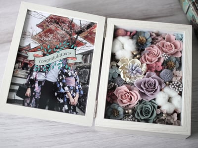 可開合相框花 / 繽紛色系【客製款】NT34801