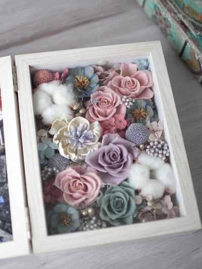 可開合相框花 / 繽紛色系【客製款】NT34802