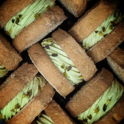 厚餡達克瓦茲-開心果帕林內1