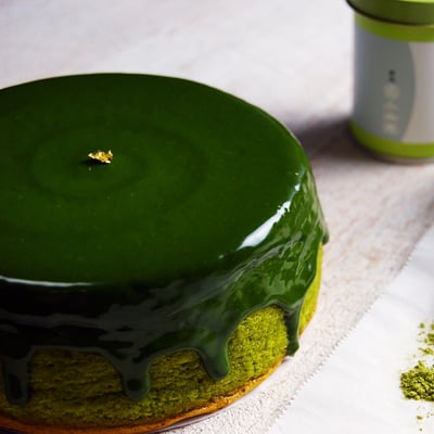 小山園抹茶生巧克力蛋糕1